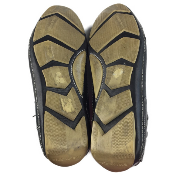 Gordon Rush Men Italian Ankle Boots Black Size 10 - Picture 6 of 8